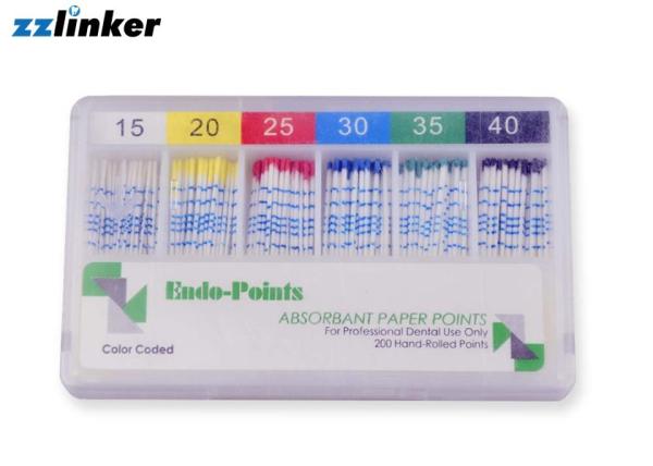 GP Protaper Paper Points For Dentistry Gutta Percha Dental Filling Millimeter