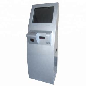 Wholesale Metal 19in Floor Stand Touch Terminal FCC With QR Reader from china suppliers
