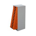 Metal 15 Layers Height 1324mm Locking File Cabinet