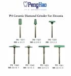 Heat Resistant Dental Zirconia Abrasive Tools , Ceramic Diamond Zirconia