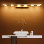 Minimalist LED Mirror Light Industrial Wall Lamp Sconce 12W18W Acrylic Indoor