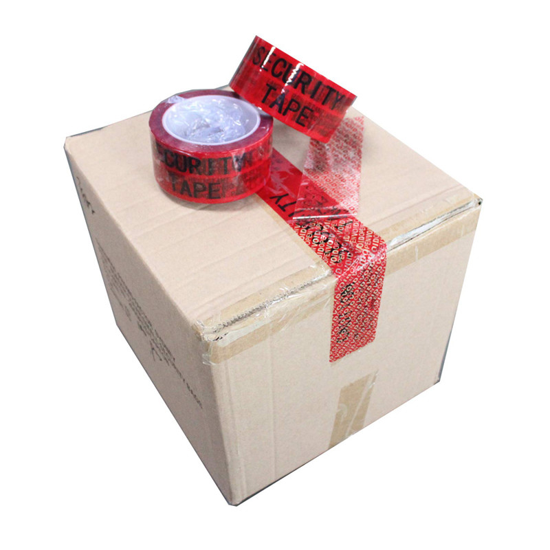 Total Transfer Security Tape Warranty Tamper Evident Carton Sealing Tape