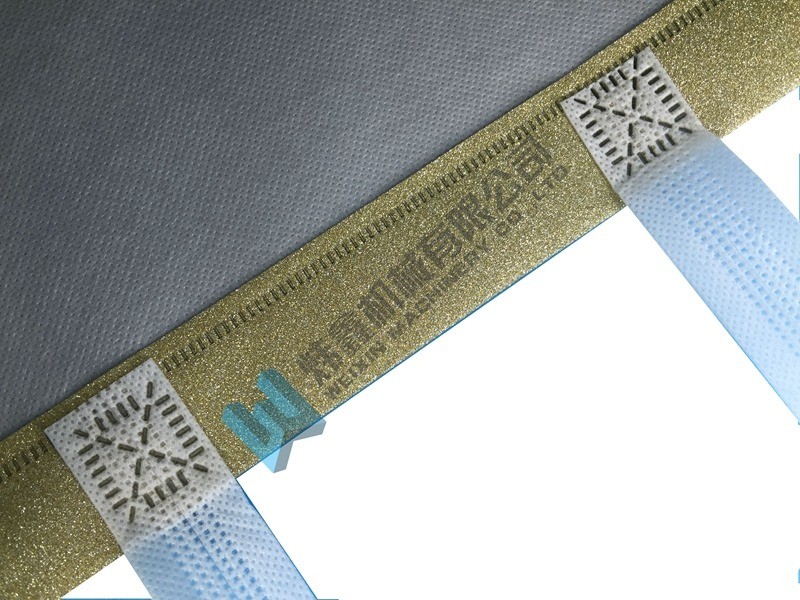 Eco-Friendly 100gsm With gold Glitter Film Non Woven Bag Lamination Bag