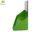 Green Cardboard Stack Displays , Cardboard Countertop Displays Holding