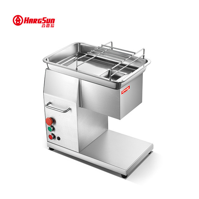 Easy Control Fresh Meat Cutting Machine 500kg/h 39kg for fast food