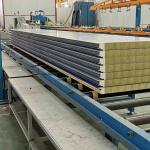Insulation Rock Wool Roof Sandwich Panels Price House Walls Panel Sandwich
