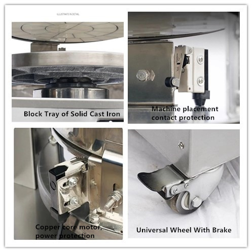 OEM Commercial Electric Bread Baking Dough Cutter Divider Food Slicer Machine 50Hz