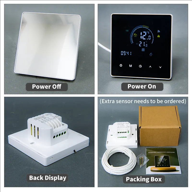 Tuya Wifi Programmable Smart Thermostat For Electric Water Floor Gas Boiler Heating