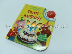 Wholesale ABS material Twinkling Lights Flashing Baby Sound Books Module With Funny Birthday Songs. from china suppliers