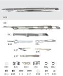 Weaving Machine Steel Rapier Loom Parts TP600 Steel Gripper Rapier Head