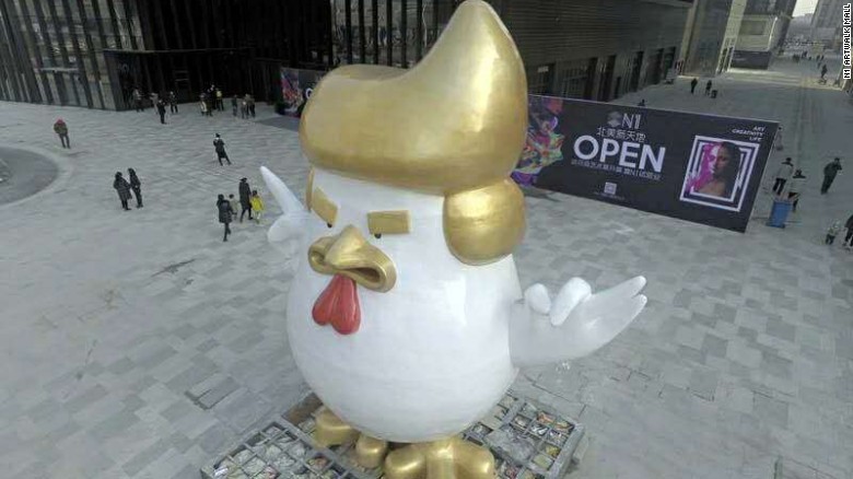 artificial statue donald trump statue as props and oddities decoration items by fiferglass material