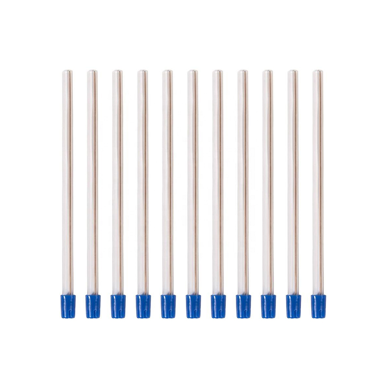 Dental Endodoncia Por Paquetes Metal Saliva Ejector with blue tip