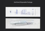 Sweatproof Permanent Makeup Tattoo Kit Double End Microblading Marker Pen Purple