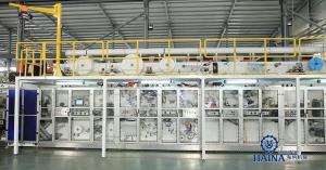 Wholesale Pulp Molding 0.8Mpa 700pcs/Min Diaper Manufacturing Plant from china suppliers
