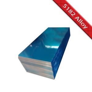 Wholesale 5xxx Grade 5182 H18 Aluminum Plate And 5182 O Aluminum Alloy Sheet from china suppliers