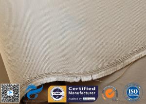 Wholesale High Temperature Silica Fabric Brown 800℃ 1200G 36&quot; Welding Shield Blanket Cloth from china suppliers