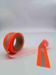 Sew On Reflective Ribbon Tape Webbing Silver White Orange