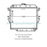 16400-17080 Toyota Diesel Generator Radiator Oem Genuine Radiator Assy