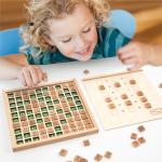 Montessori Educational Wooden Math Toy For Preschool Counting Number
