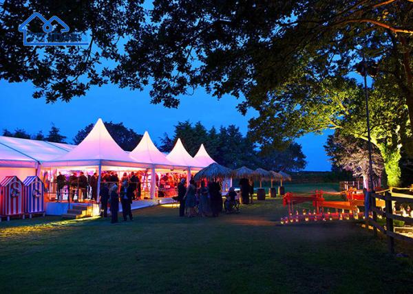UV Resistant Party Marquee Tents Windproof For Events Weddings Tent For Birthday
