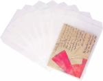 Customized Glassine Paper Envelopes For Invitation Wedding Pictures