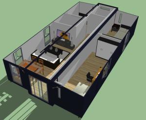 Wholesale Luxury Prefabricated Expandable Container House With Good Corrosion Resistance from china suppliers