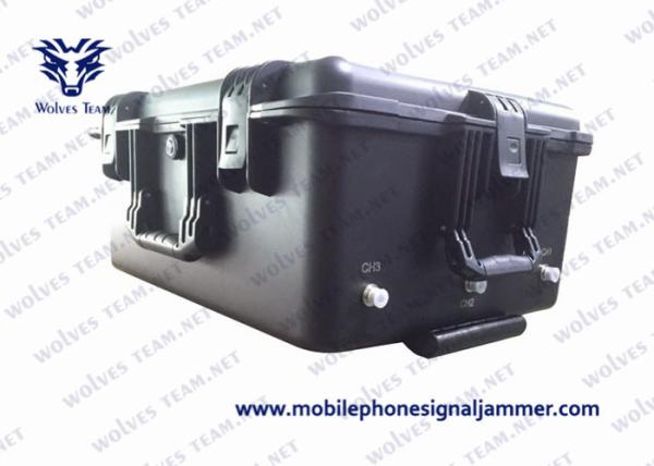 High Power Military 4G WIFI GPS Cell Phone Signal Jammer Durable Waterproof
