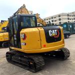 Long Lifespan Cat 8 Ton Excavator Mini Used CAT 308 Excavator 49.7kw
