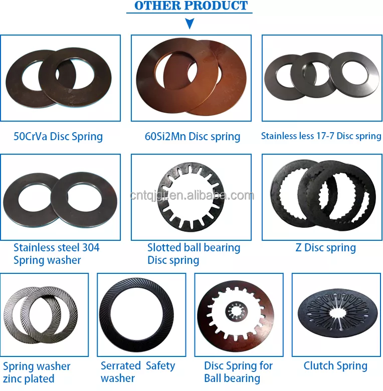 ZINC Finish Alloy Steel External Tooth Style Metal Stainless Steel Carbon Steel Washer Galvanized Flat Washer Spring Washers
