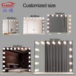 Glass Mirror Home Decor Shine Spiegel Full Body Pro Cosmetic Vanity Makeup LED