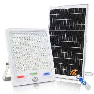 Wholesale Outdoor Solar Powered Garden Floodlights 50W Battery Operated Flood Light With Remote from china suppliers