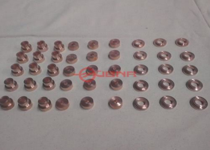 Heat Resistant Copper Tungsten Alloy Electrode Heat Sink Tungsten Copper Switch Contact