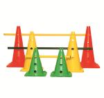 Football Training Cones Colorful Soccer Cones For Outdoor Exercising