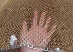 1.5mm Metal Mesh Drapes For Fireplace Room Dividers