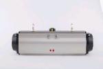 135 degree pneumatic rotary actuator control for valves