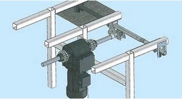 400N.m Output Torque Greenhouse Roll Up Motor for Optimal Ventilation and 550W Power