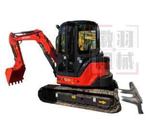 Wholesale 5 Ton Boutique Japan Brand Mini Excavator Used Hitachi Zx50u Second Hand Digger from china suppliers