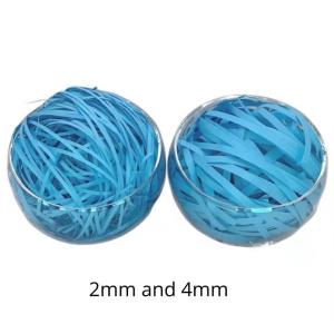 Wholesale 80gram Blue Glitter Strip Crinkle Cut Paper Shred Filler Shredded Paper from china suppliers