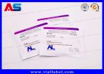 Custom Fitness Supplement Labels for 2ml/8ml/10ml Glass Vials | Tamper-Proof