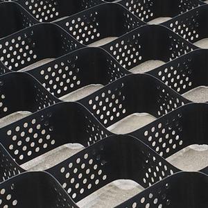 Wholesale HDPE Slope Erosion Control Ground Grid Geocell For Gravel Driveways Geosynthetic Geocells from china suppliers