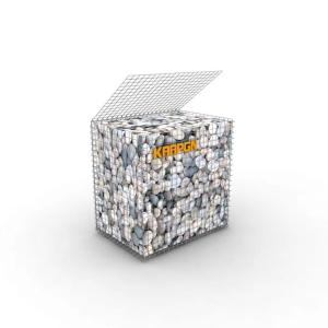 Wholesale 4mm Galvanized Garden Gabion Wall Retaining Wall Cage from china suppliers