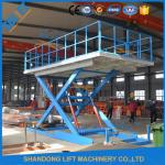 Durable Home Garage Car Scissor Lift Heavy Duty Scissor Lift Table Multi Color