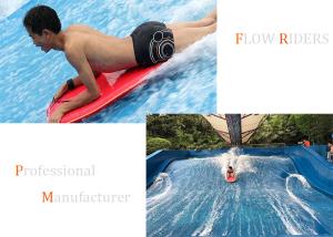 Wholesale Water Park Surf Simulator Machine / Flow Rider Wave Surfing Equipment from china suppliers