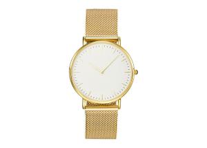 Wholesale Custom Logo Alloy Case Watch , Quartz Movt Watch Milanese Steel Bracelet LD58 from china suppliers