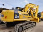 22 Tons of high-efficiency, high-quality yellow Used Komatsu PC220-7