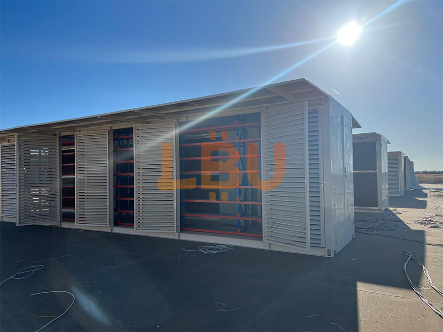 RHY Antminer Bitmain Mining Container 336 seats 1200KVA