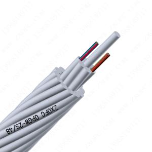 Wholesale Typical 24 48 Core OPGW Fiber Cable Central AL - Covered Stainless Steel Tube from china suppliers