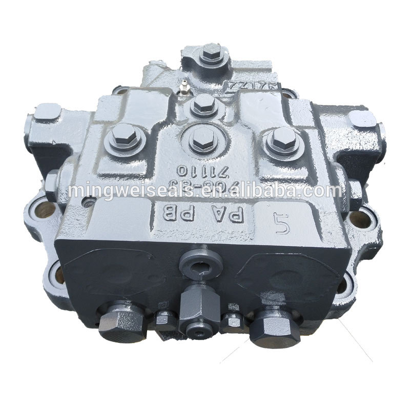 OEM Excavator Parts PC400-7 Hydraulic Travel Motor Head