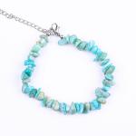 Adjustable Natural Gemstone Irregular Chips Gravel Stone Bracelet Healing Energy