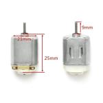 Faradyi Customization Electric 3V 6V High Speed Mini 130 Dc Brush Motor For